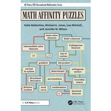(영문도서)Math Affinity Puzzles Hardcover, A K PETERS, English, 9781032992082