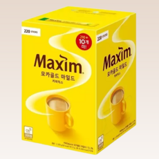 맥심 모카골드 마일드 커피믹스, 12g, 220개입, 1개