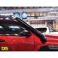 TJM 黑四驅ALL BLACK不銹鋼呼吸管 HILUX潛水專用，四驅穩定呼吸，全黑時尚設計