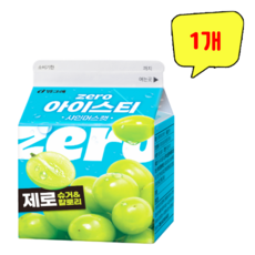 빙그레)아이스티제로샤인머스캣, 1개, 300ml
