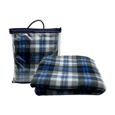 병원용 체크 담요 간병인 담요 150cm x 200cm