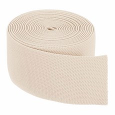 가발 허리밴드 바지 공예 DIY 프로젝트를 위한 재봉용 1인치 x 5야드 네이비 블루 니트 탄성 스풀 고탄성 소재의 MECCANIXITY 밴드, 3 Inch x 5 Yards, Rose Red