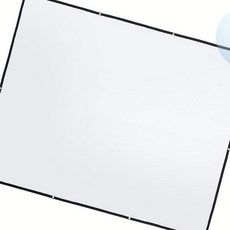 Oce 휴대용 캠핑 스크린 빔화면 영사막 120x90 야외 영화관 이동형 스크린 빔프로젝트 스크린