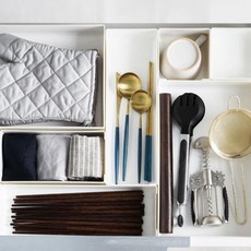 트레이 서랍 다용도 수납 정리함 주방 칸막이 책상 함, 대, 대, 1개