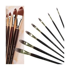 윈져&뉴톤 갤러리아 납작붓(옵션선택), 상세설명 참조, [6571830]14호