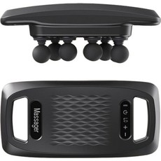 筋膜槍 81種模式 無線充電 肌肉放鬆按摩器, 黑色, 十頭筋膜槍