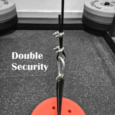 체육관 조정 케이블 와이어 로프 홈 피트니스 헤비 듀티 교체 부품, 기본