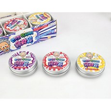 반짝펄 오로라 박사퍼티 슬라임 유리슬라, 3개, 50g, 퍼플1P+레드1P+골드1P