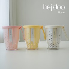 [헤이두 홈] 더 넉넉한 후르츠 팟 3개 세트 760ml 샐러드 밀프랩 용기 런치팟 프루트팟, 1세트, 화이트 1개 + 핑크 1개 + 옐로우 1개