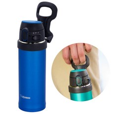 조지루시 스포츠 원터치 텀블러 SM-QAF48 보온보냉병, SM-QAF48AK(블루), 480ml, 1개