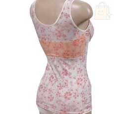 쏘굿픽 여자인견속옷 브라런닝 플라워