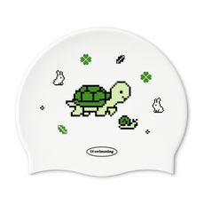 오스위밍 실리콘 수모, 1개, 거북이수모