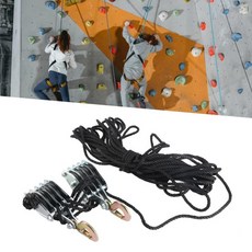 헤비 듀티 풀리 블록 태클 풀리 시스템 4400lb 8:1 비율 리프팅 파워 헤비 듀티 블록 태클 (무거운 물체 리