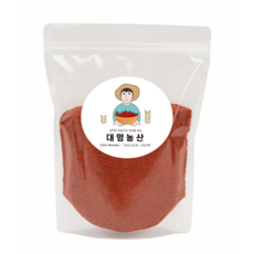 [당일제분] 100% 국내산 굵은 햇 고춧가루 김치/반찬용 안매운맛, 1개, 500g