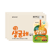 아이배냇 오늘 생귤해 100ml, 감귤맛, 90개