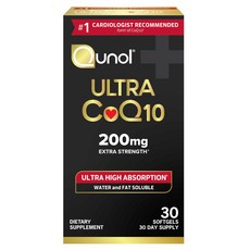 Qunol 特級輔酶Q10 200毫克軟膠囊, 1個, 30錠