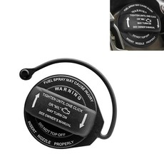 부 팩-1 자동차 연료 탱크 캡 2.44인치 방수 누수 방지 씰링 충전 포트 스테이 클로즈 보호 커버 교체 5C0201550T 5Q0201550L 폭스바겐 아우디(블랙)와 호환, 1개