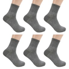 슬레진저 남자 왕발 빅사이즈 무지 중목 양말 280mm 6켤레