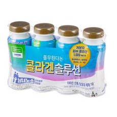 풀무원다논 콜라겐솔루션 요구르트 130ml 24개