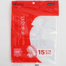 리2치점빵 김장봉투 대형(65x95cm) 2P 분리수거비닐 고추봉투