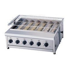 린나이 가스그릴 야끼바 하화식 생선구이기 업소용, RG-640F LPG, LPG