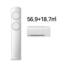삼성 멀티 에어컨 2in1 AI Q9000 17평+6평 [ 기본설치포함 ], 매립배관형, AF60F17D11WRS