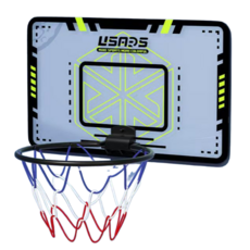 Lakers 24號 吸盤式籃球框 加大鐵框 附贈籃網, 摺疊球框32cm-合金球框, 1套