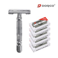 도루코 안전면도기 + 화장도 양날면도날 50p, 1세트