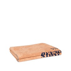 스톤 아일랜드 로고 자수 비치 타월