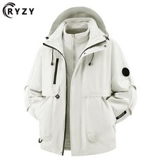 RYZY 搖粒絨雙層衝鋒衣 男女同款防風外套