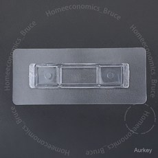 紙巾盒置物架 無痕背膠衛生間自粘掛鈎 免打孔長條粘貼片 通用型 M R 0RR001, 1個, 【掉落包送#】超強承重+防水防潮,新陞級：超粘無痕貼片*【1片裝】