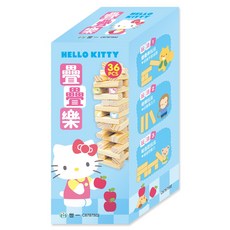 世一出版 Hello Kitty 疊疊樂 (小) 桌遊 C6787502, 1個