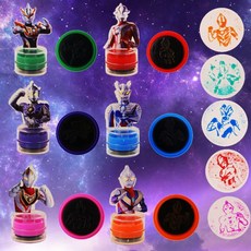 熱賣品 蓋亞迪迦鼓勵奧特曼印章獎勵幼兒園蓋章兒童賽羅可愛印泥紅小學生, 1個