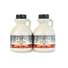 나뚜렐 앰버리치 A등급 메이플시럽 대용량 (500mlx2병), 2개, 500ml