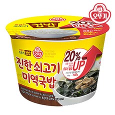 오뚜기 진한 쇠고기 미역국밥 컵밥, 314g, 1개