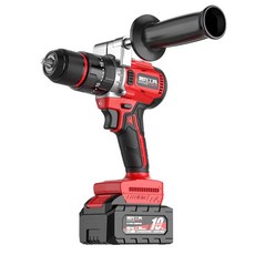 아이스오거 얼음드릴 충전 드릴 송어 낚시 구멍 뚫기, 1개, 13mm / 10셀 / 배터리 2개+액세서리