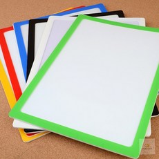 두루픽 포켓패드 POP 게시판 메모판 꽂이판 A4 A4게시판, 노랑