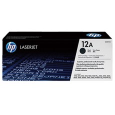 HP 12A 原廠碳粉匣 Q2612A 適用於 HP LJ 1010/1020/3050/M1005 雷射印表機, 1個
