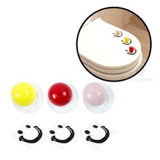 모두 스마일 변기뚜껑 손잡이, 레드