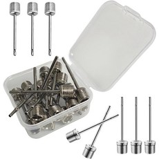 5개의 바늘핀이 달린 스포츠 볼 펌프 인플레이터 듀얼 액션 핸드 헬드 휴대용 에어 핀이 축구공 배구공 럭비 넷볼 및 농구공을 부풀리기 위한 장치