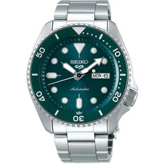 SEIKO 5 Sports 精工綠水鬼機械錶 SRPD61K1，自動上鍊，防水不鏽鋼腕錶