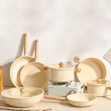 陶瓷不沾鍋雪平鍋陶瓷鍋湯鍋炒鍋煎鍋牛奶鍋平底鍋鍋具組奶鍋泡麵鍋, 1個, 奶鍋+煎鍋（超取限1組）