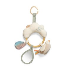 가온슬기 유모차 체인 클립 뮤직 모빌 Elephant, 1개, 새 없음 접착제 없음 11cmx2cmx29cm