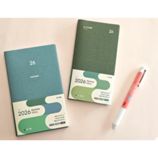 2026 다이어리 아가페 교회다이어리 기독교 교사 수첩 플래너, 2.파트너 [중]-민트
