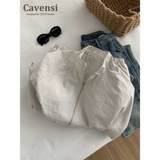 Cavensi 立領薄料風衣外套 輕量防曬外套
