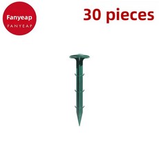 플라스틱못 과수원 고정핀 50개 텐트 100개 블랙 멀칭 농사용 11CM 우수, 약 10cm 30개입