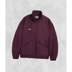 와키윌리 화섬 하이넥 풀집업 점퍼 퍼플 220975 FE4731641-E2B