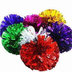 배들 운동회 치어리딩 수술 축구응원도구, 실버