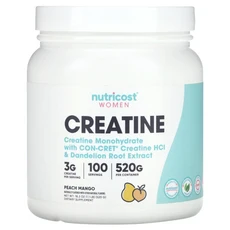 새해 건강을 선물하세요 Nutricost 여성 크레아틴 복숭아 망고 520g(1.1lb) 특별관리진행, Nutricost여성크레아틴복숭아망고520g11lb, 520g, 1개