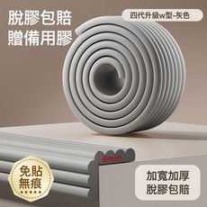 DIU 兒童防撞條牆角包邊嬰兒防磕碰軟包寶寶桌邊海綿牆貼無毒緩衝防護, 1個, 2米加寬加厚一撕即貼